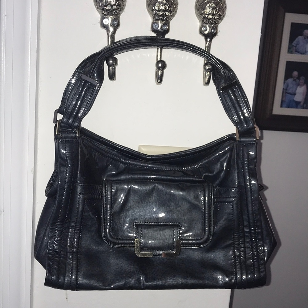 Chic Kooba Metallic Blue Handbag